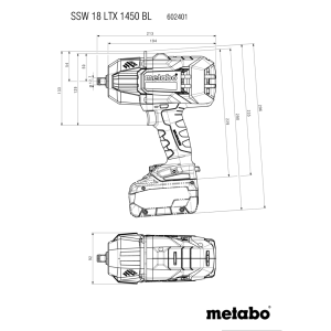 SSW 18 LTX 1450 BL (602401660)